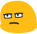 blobglareannoyed emote