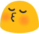blobkissblush emote