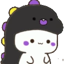 Enbyzilla emote