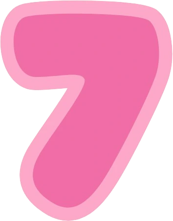 7_pink emoji