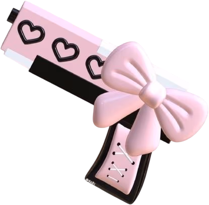 black_pink_gun emote