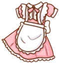 PinkMaidDress emote