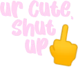 urcuteshutup emoji