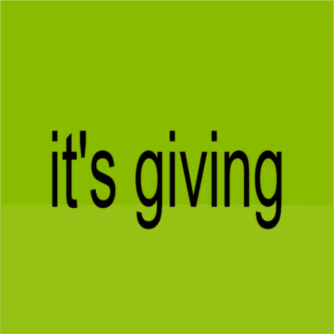 its_giving emote