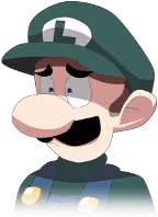 Luigi_Shocked emote