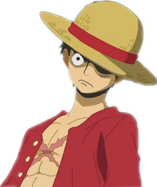 Menacing_luffy emote