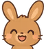 bunny_happy emote