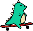 Skating_Trex emote