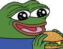 Peepo_EatHamburger emote