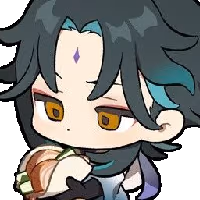 Chibi_Xiao_Food emote