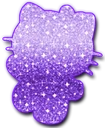 HelloKittySparklePurple emote