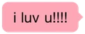 Iluvu emote