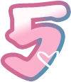 Number5 emoji