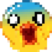 8bitduck_scream emote