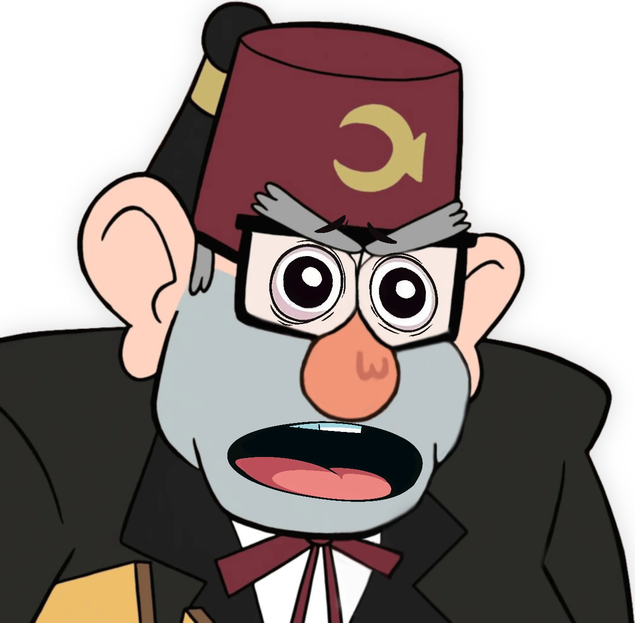 GrunkleStan_WhatSad emote