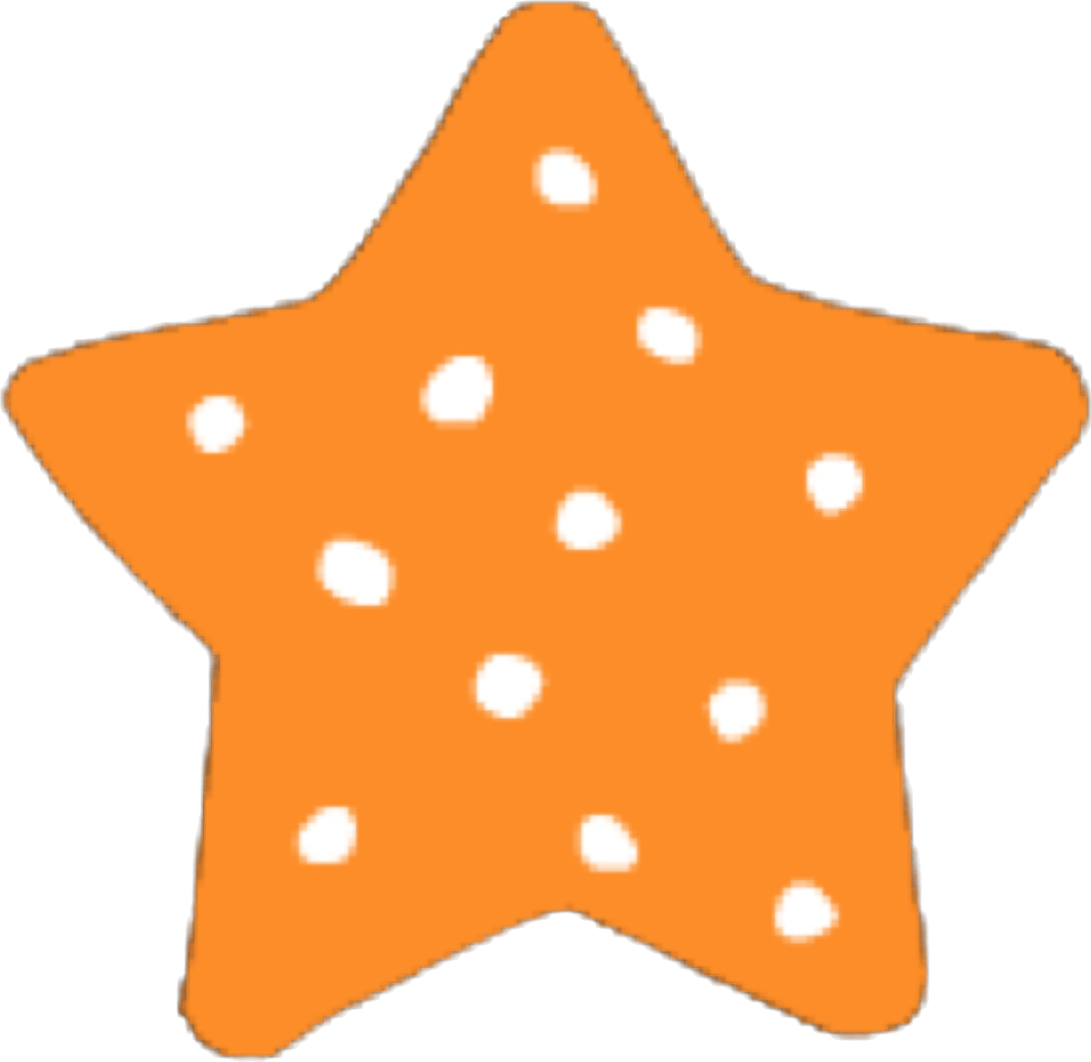StarDotOrange static emote