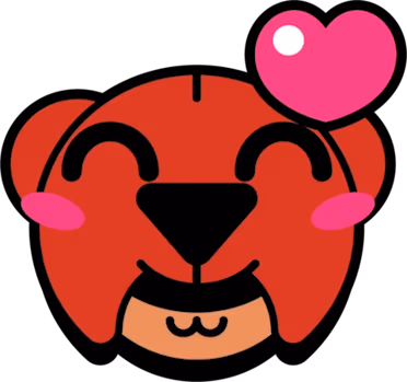 Nita1_Love_BrawlStars_Pin emote