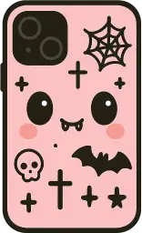 Goth_phone_case emote