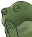 FrogePray emote