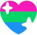 PolyHeart emote