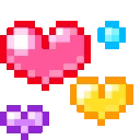 Hearts emote