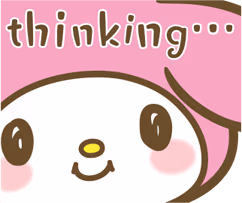 mymelody_thinking emote