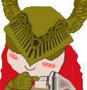 MaleniaShy emote