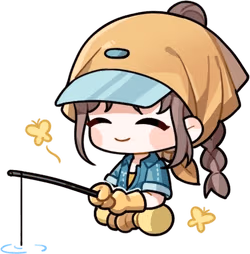 NikkiGoneFishing emote