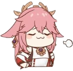 YaeMiko_Relaxed emote