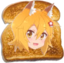 Senko_toast emote
