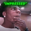 Impressed emoji