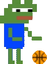 pepeBallin emote