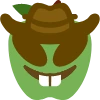 CowboyAppleAlien emote
