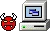 Demon_Blue_Screen emote