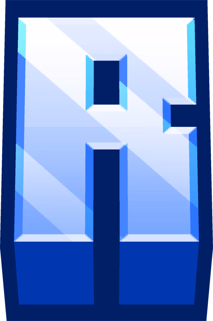 minecraft_blue_R emote