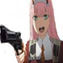 ZeroTwo_Gun emote