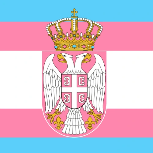 PrideSerbianflag emote