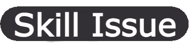 skillissue emote
