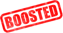 BOOSTED emote