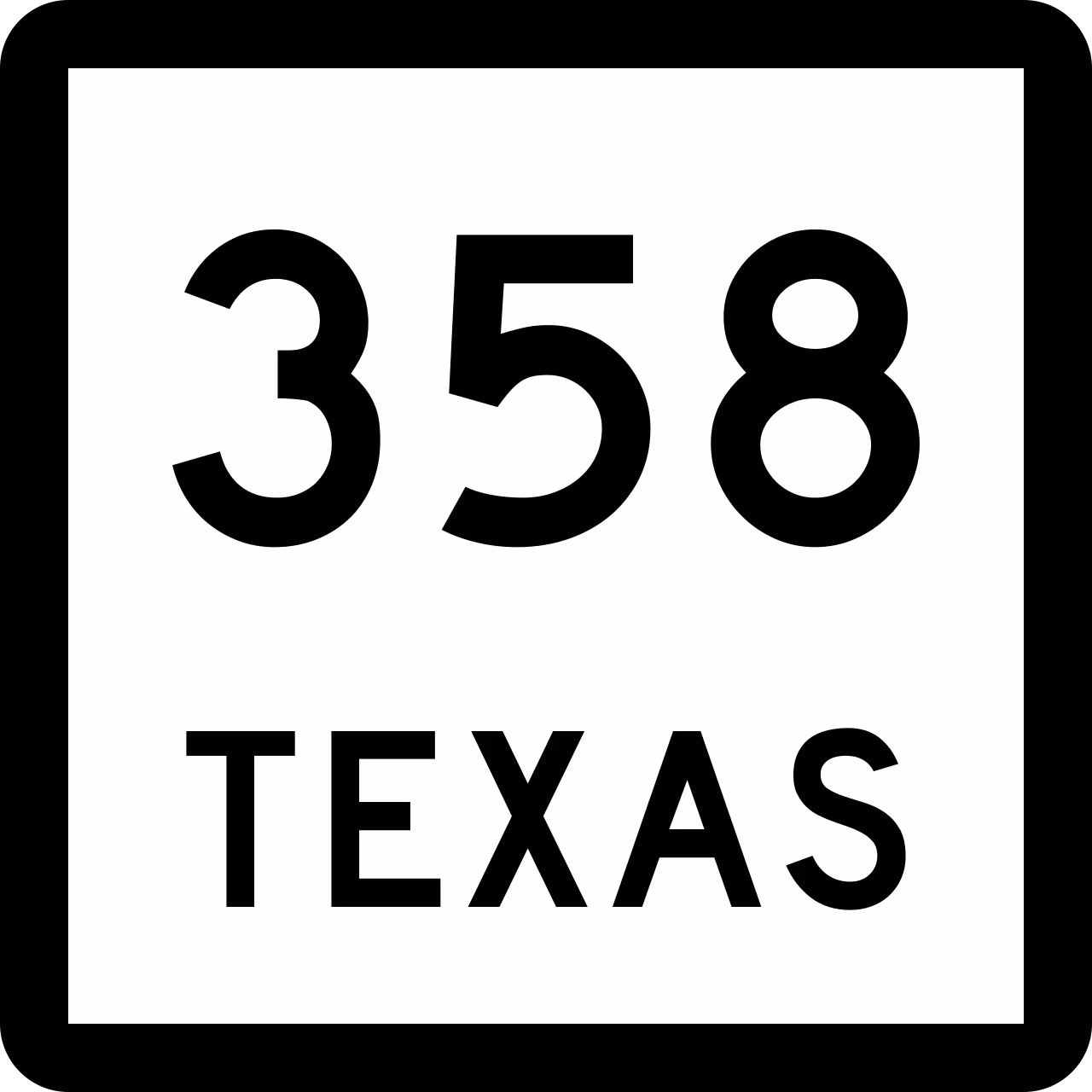 Texas_State_Highway_358 emoji