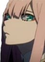 ZeroTwo_ScaryFace emote