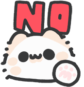 Myaowlcat_No animated emote