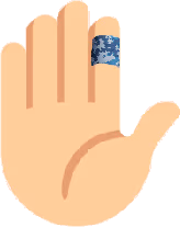 bandaid_hand emote