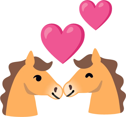 HorseKissie emote