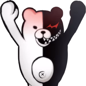 monokuma_angry emote