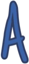 LetterA_Blue emote