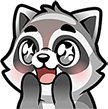 Raccoon_112_40 static emote