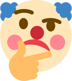 thinking_clown emote