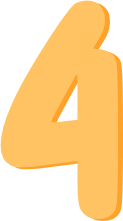 pastelorange_number_four static emote