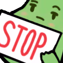 stop_sign_bean emote